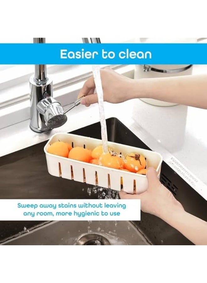 Spaceshoop Three-compartment snack box, for storing sweets, snack container with lid, snack plate, snack bowl, snack box organizer for sweets and vegetables. (white) - Image 2