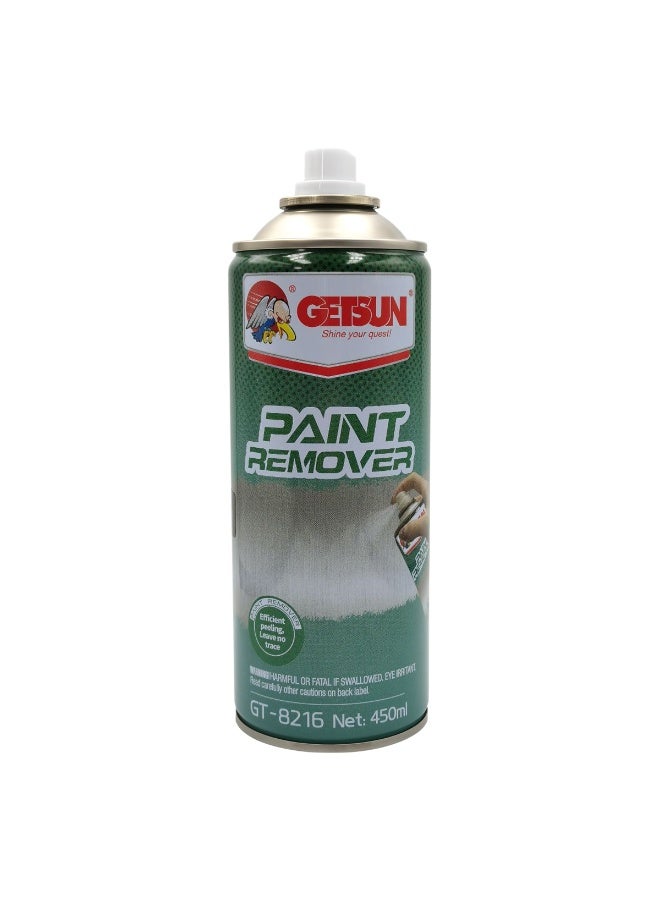GETSUN 2 Piece Paint Remover Spray 450ml – Fast Acting Aerosol Paint Stripper for Metal, Car Parts & Surfaces, Easy Peel Formula, Combo Pack - GT-8216 - Image 2