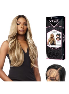 Sensationnel Sensationnel Vice Lace front wig - HD Transparent Lace Pre-plucked Hairline with Babyhair 5 Inch Deep Part - Vice Unit 14 (2), 18.3 ounces 