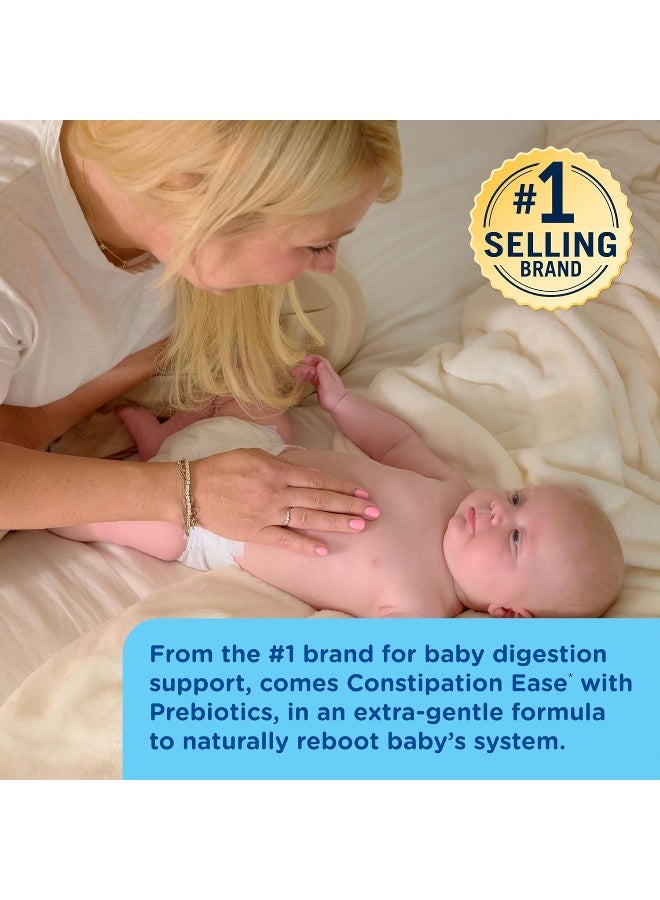 Mommy's Bliss Mommy's Bliss Constipation Ease + Prebiotics, Relieves Occasional Constipation, Gentle & Safe, No Harsh Laxatives, 4 Fl Oz Bottle (Pack of 1) - Image 5