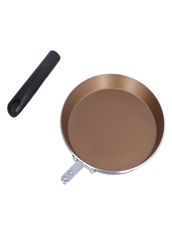 6in Frying Pan Flat Bottomed Pancake Pan Medical Stone Nonstick Frying Pan for Kitchen Induction Cooker - Image 2