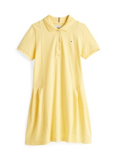 TOMMY HILFIGER Kids Pleated Polo Ss Dress  - Image 4