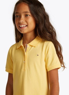 TOMMY HILFIGER Kids Pleated Polo Ss Dress  - Image 3
