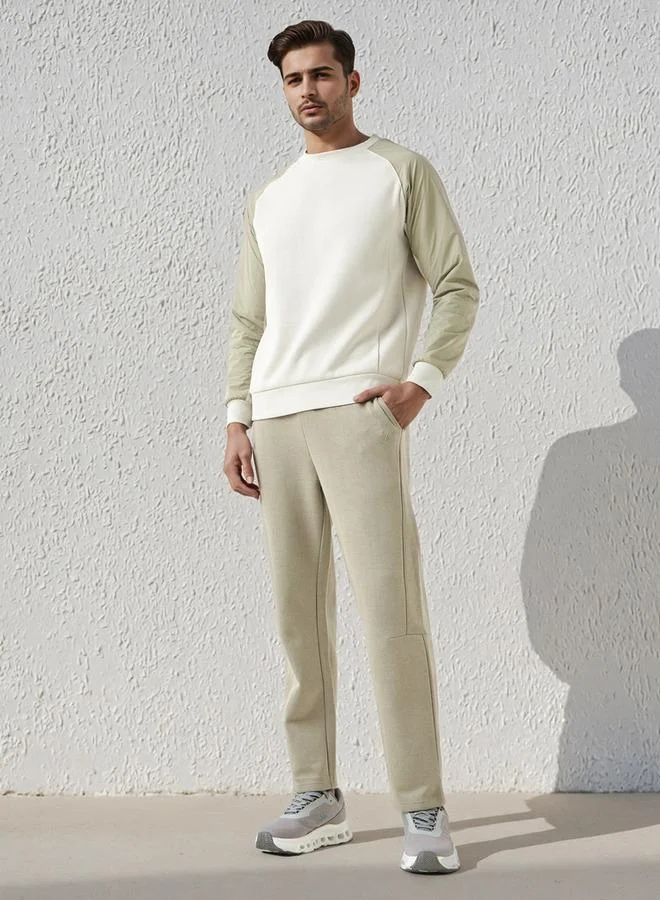 آكتف Men Raglan Sleeve Sweatshirt