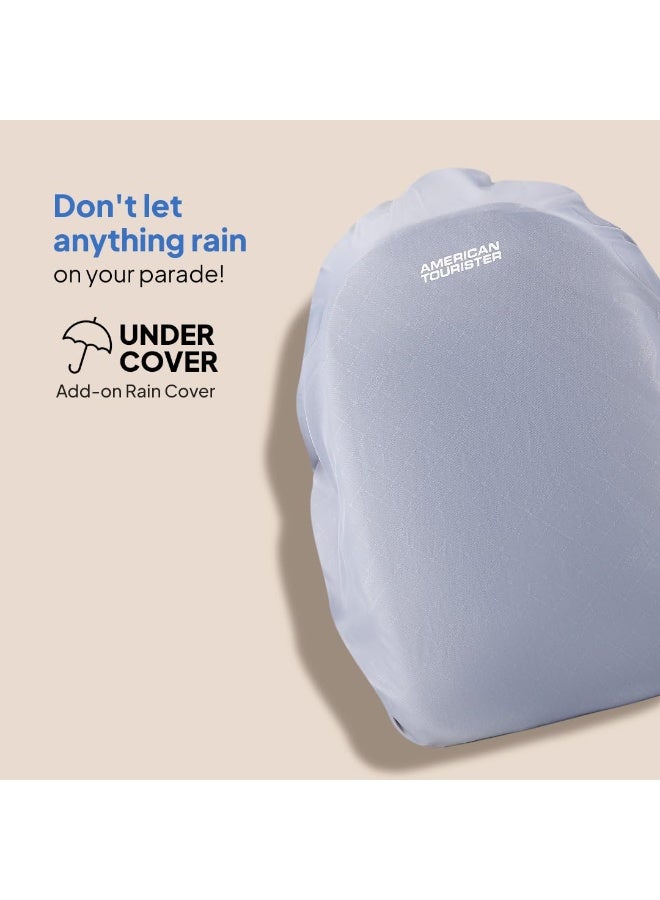 American Tourister 29 Ltrs Blue Casual Backpack (AMT Mist SCH BAG01 Blue) - Image 2