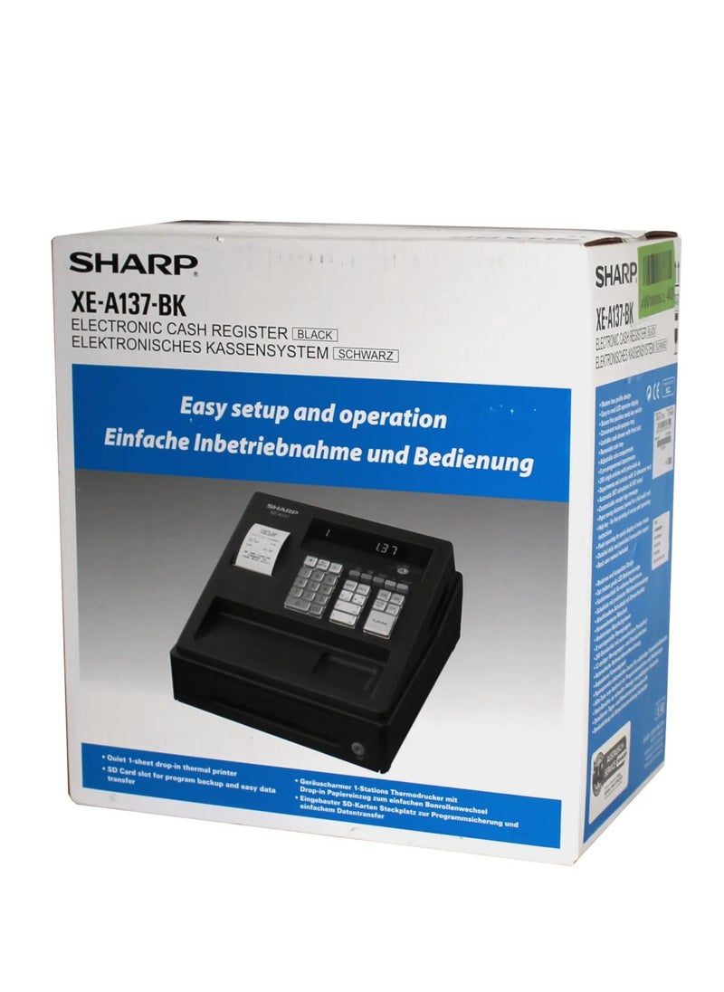 SHARP sharp2 Sharp XE-A137 Electronic Cash Register Pos Machine  - Image 4