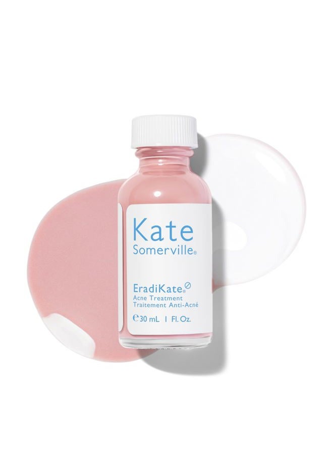 Kate Somerville EradiKate Acne Treatment - Clinically Formulated 10% Sulfur and BHA Spot Treatment – Clears Pimples, Cleans Pores and Prevents Breakouts, 1 Fl Oz - Image 1