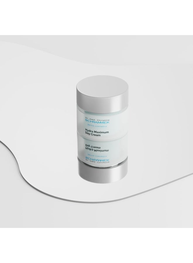 Schrammek Hydra Maximum Day Cream (1.7 fl oz) - Deep Moisture for Skin - Hyaluronic Acid - Face Moisturizer - Face Cream - Skin Care - Dr. Schrammek - Image 5