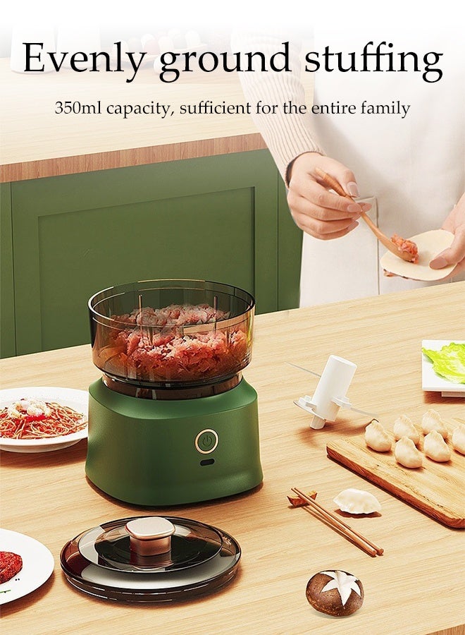 DUNISO Electric Chopper Meat Grinder Home Mini Food Chopper Rechargeable Food Processor Kitchen Mincer Blender for Meat, Vegetables, Fruits, Onion and Nuts，Garlic Baby Food - Image 2
