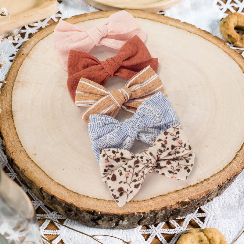 VISBL Baby Girl Headbands and Bows, Newborn Infant Toddler Nylon Hairbands Hair Accessories - Image 2