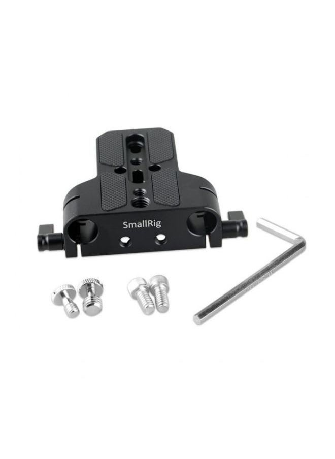 SMALLRIG SmallRig Baseplate with Dual 15mm Rod Clamp 1674  - Image 2