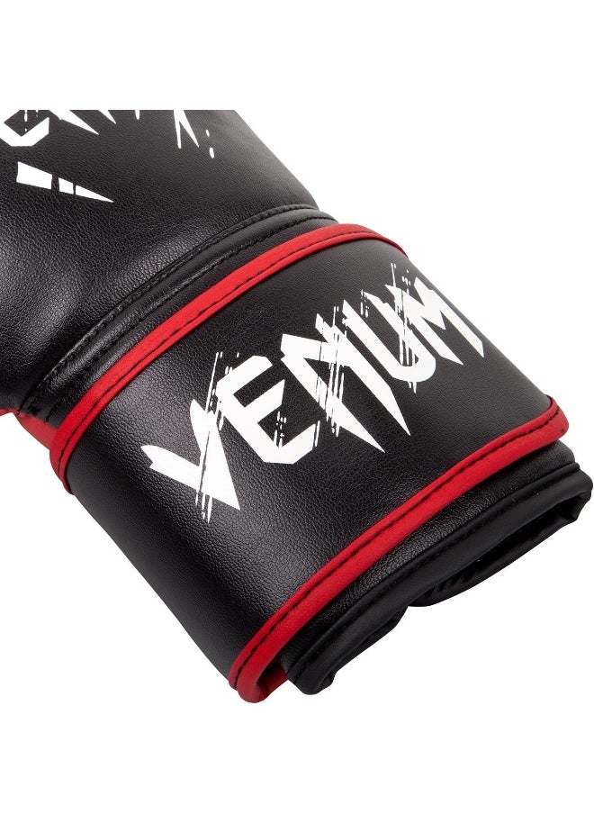 VENUM قفازات ملاكمة للأطفال من كونتندر، باللونين الأسود والأحمر، 6 أونصة  - Image 3