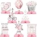 Outego Paris Party Centerpiece Set Eiffel Tower Honeycomb Paris Birthday Decorations and Paris Table Toppers for Kids FrenchThemed Birthday and Baby Shower Table Decor - Image 3