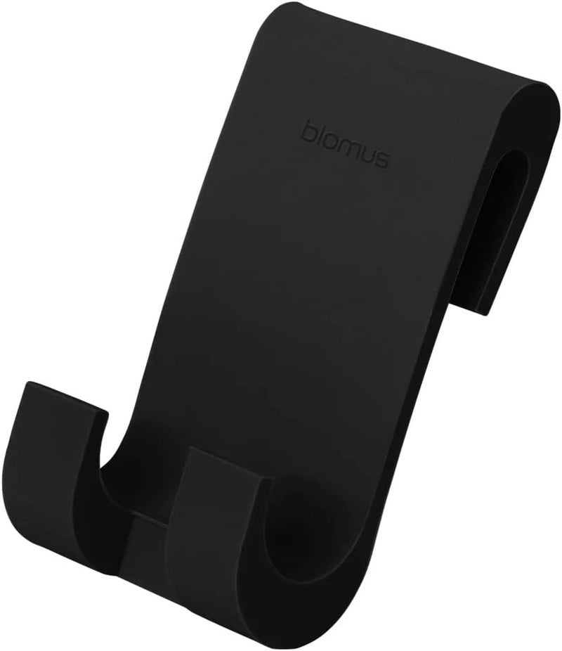 Blomus VIPO Shower Squeegee with Holder, 24 cm Wide, Silicone Squeegee for Shower, Bathroom, Window Squeegee, Windscreen Squeegee, Black - Image 2