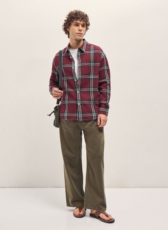 THE BEAR HOUSE Men's Shirt for Casual and Formal Wear | Classic Button-Down Style for Office, Daily Use, Travel, Events & All-Season Outfits | Versatile & Stylish Wardrobe Essential for Every Occasion - Image 5