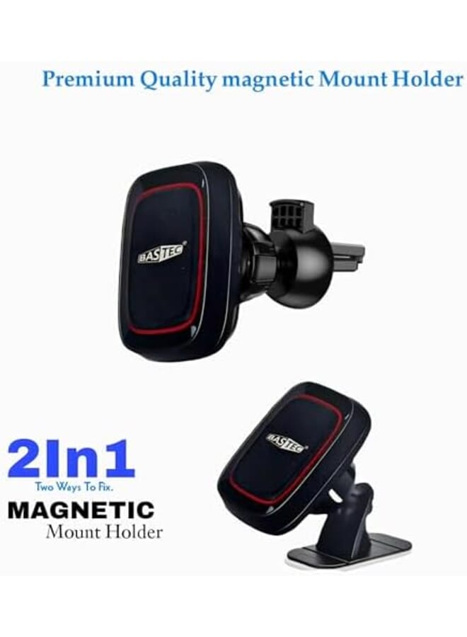 باس تيك حامل مغناطيسي 2 في 1 للهواتف المحمولة والتابلت - Image 3