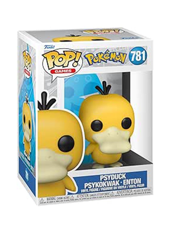 Funko لعبة Funko Pop!: Pokemon - Psyduck (Emea) من الفينيل قابلة للتجميع - فكرة هدية - سلع رسمية - ألعاب للأطفال والكبار - نموذج مجسم لهواة الجمع والعرض 