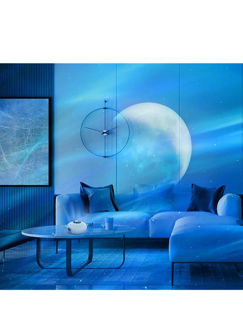 UFO Laser Projector Light Rechargeable Bluetooth Northern Lights Starry Sky Projector Light Ambient Light - Image 3