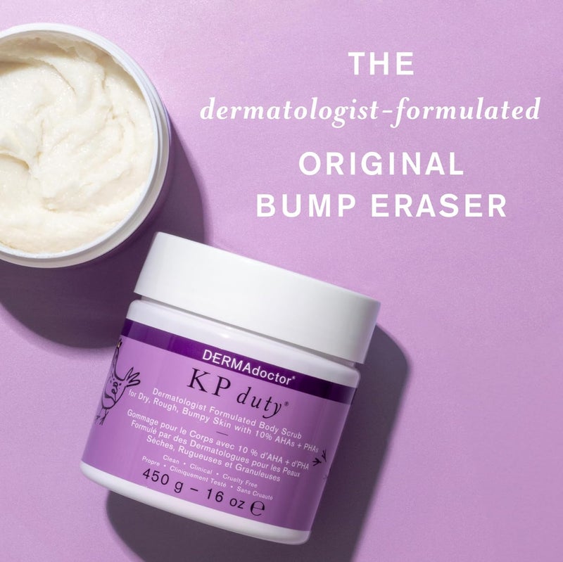 DERMAdoctor KP Duty Body Scrub for Keratosis Pilaris - 450ml - Image 2