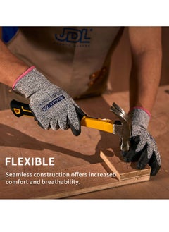 Cut Resistant Work Gloves, Excefore Safety Work Gloves PU Palm Coated Gloves, Warehouse Construction All Purpose Work Gloves (3 Pairs) - pzsku/Z1F5557C7734C79086CB8Z/45/_/1695823068/db3e2d12-426f-4a6e-81b5-e67dd2215a64