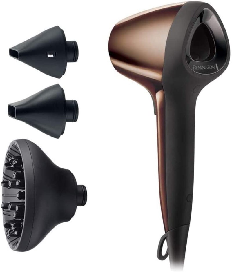 REMINGTON Remington D7777 Air 3D Dryer Metallic1800 Watts  - Image 1
