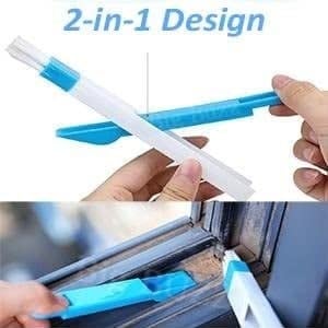 BIG CART Combo Pack Web COB Broom 5 ft Jala Broom with Long Stainless Steel Rod and Window Groove Frame Cleaning BrushDust Cleaning Brush Use in Fan Ceiling Window Frame - Image 5
