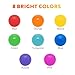 Playz Soft Plastic Mini Ball Pit Balls 50 Count w 8 Vibrant Colors Crush Proof No Sharp Edges Non Toxic Phthalate BPA Free for Baby Toddler Ball Pit Play Tents Tunnels Indoor Outdoor - Image 2