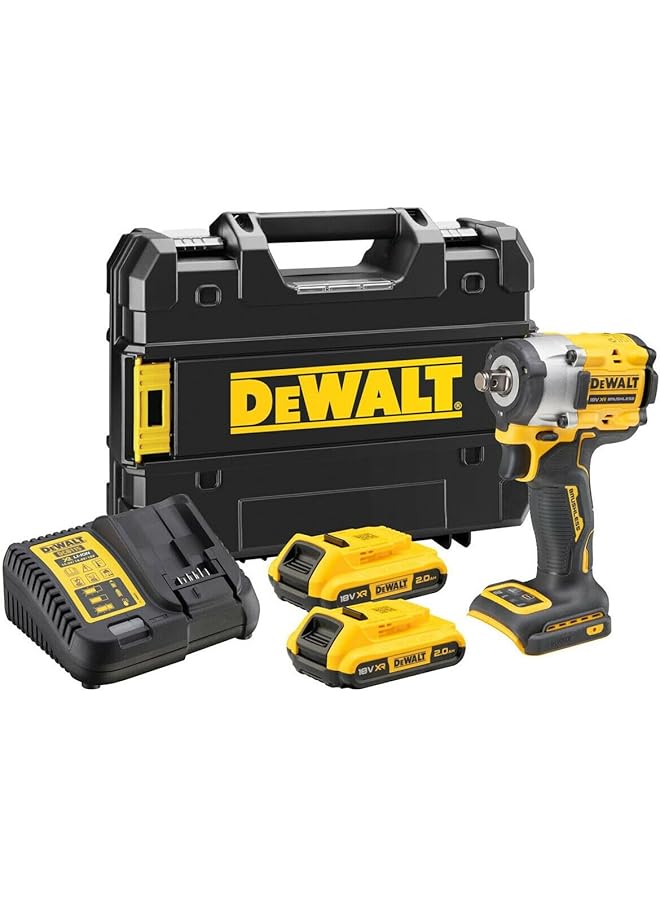 DEWALT Dcf921D2T Xr Bl 1/2In Impact Wrench 18V 2 X 2.0Ah Li-Ion - Image 1