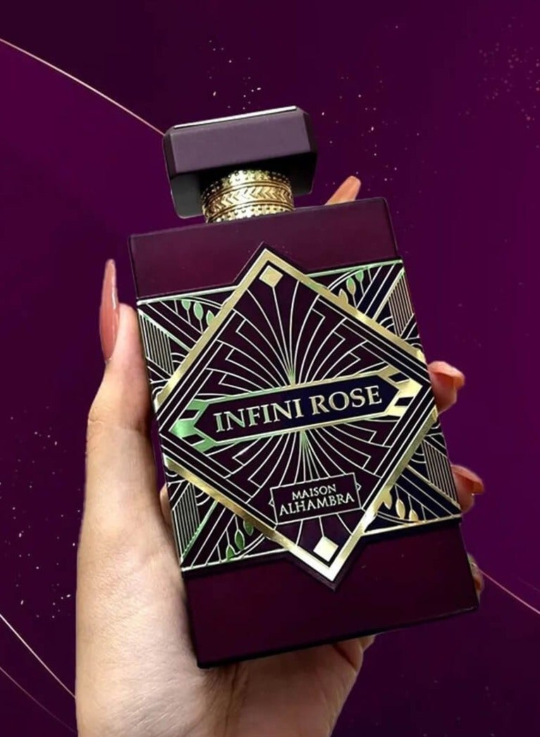 MAISON ALHAMBRA Infini Rose Eau de Parfum unisex - 100 ml (Inspired by Initio Atomic Rose)  - Image 4