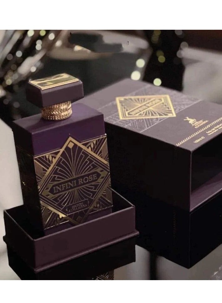 MAISON ALHAMBRA Infini Rose Eau de Parfum unisex - 100 ml (Inspired by Initio Atomic Rose)  - Image 5