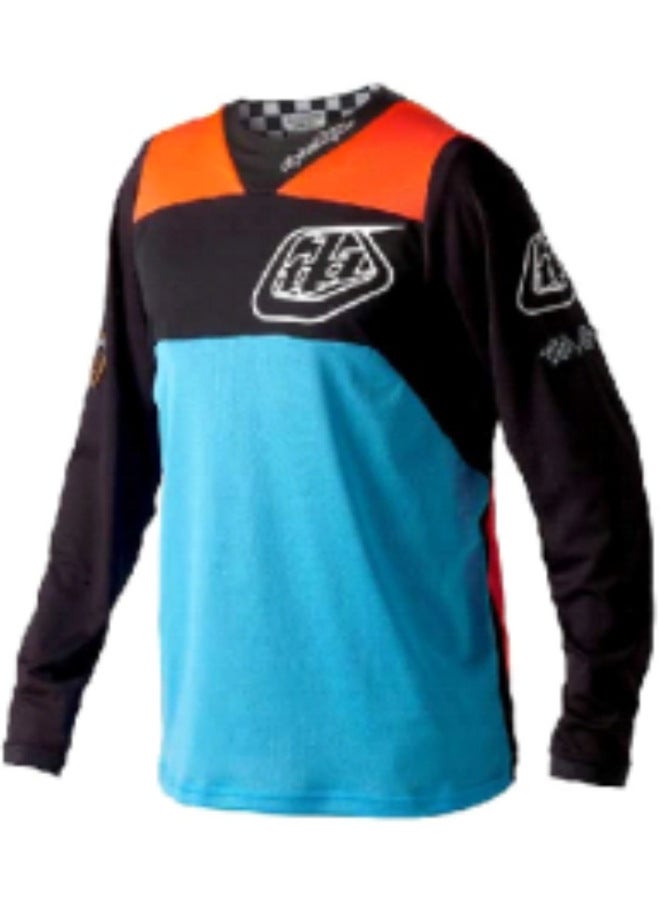 Downhill Mountain Bike Cycling Jersey Top Long Sleeve Off-road Racing Suit Quick-dry T-shirt
