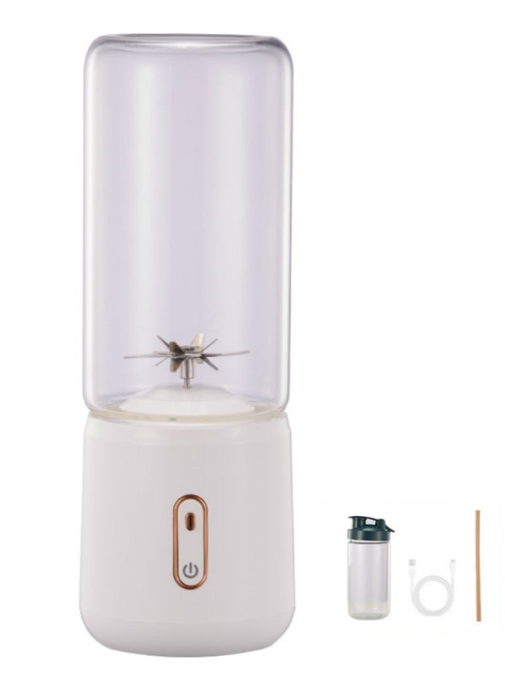 Noor&Star 3-in-1 Portable Blender, 500ML Large Capacity, 16 Blades, USB Rechargeable, 1500mAh Battery, Personal Smoothie Maker for Gym Travel Office, Ideal for Moms - Image 4