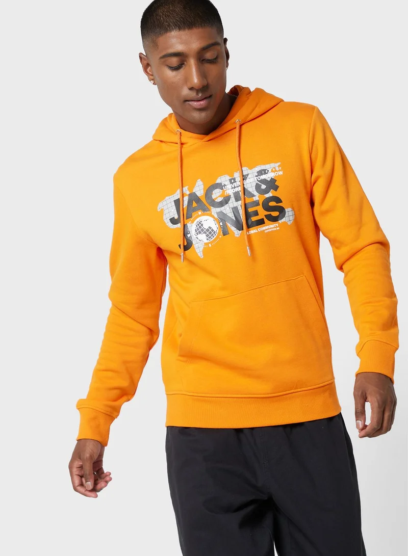 JACK & JONES Logo Hoodie