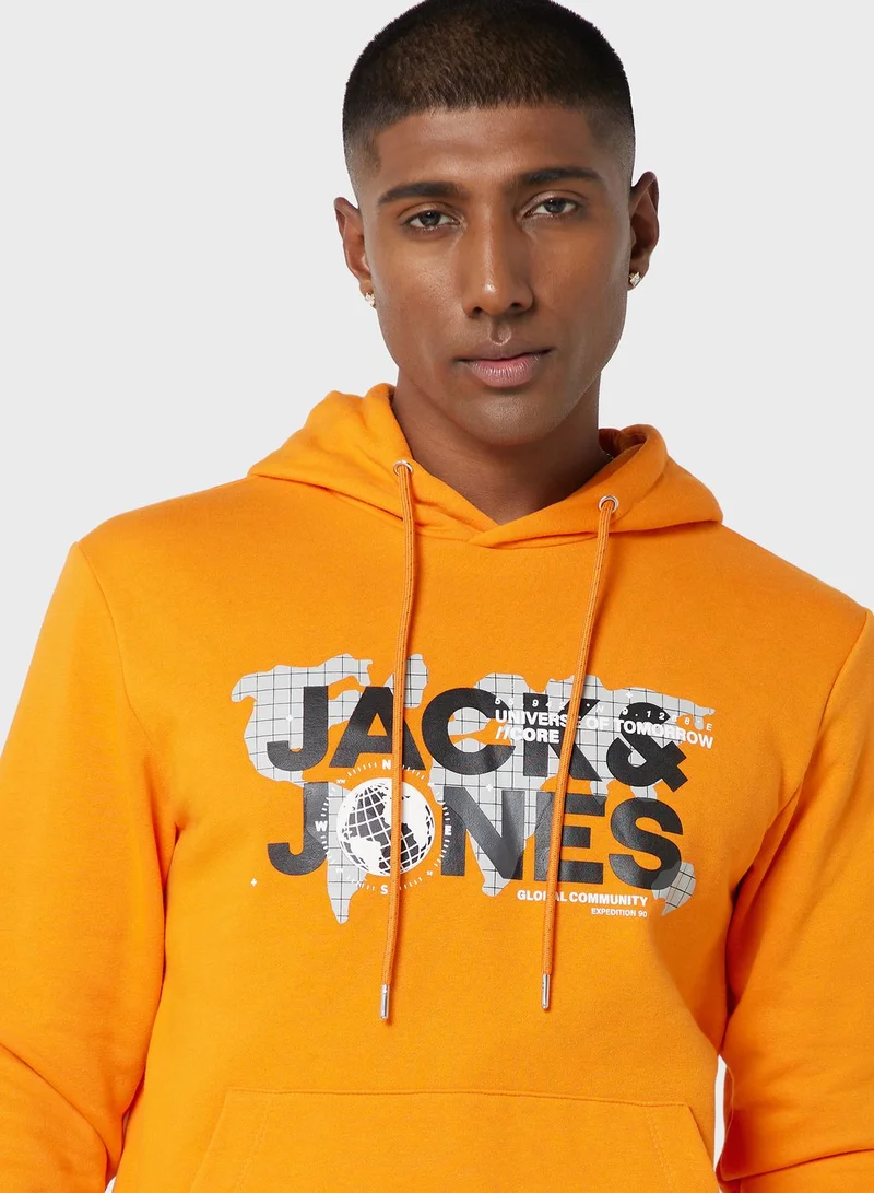 JACK & JONES Logo Hoodie
