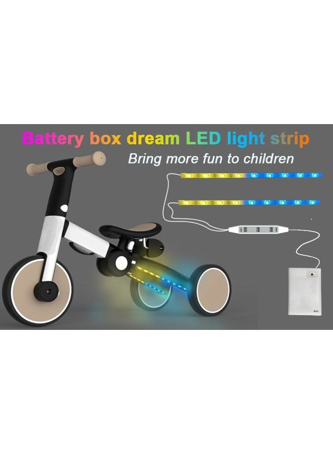 FLDYYG 2 Strip Electric LED Bicycle Scooter Lights Night Cycling Colorful Lamp Waterproof Safety Skateboard Scooter Lights 30cm - Image 3