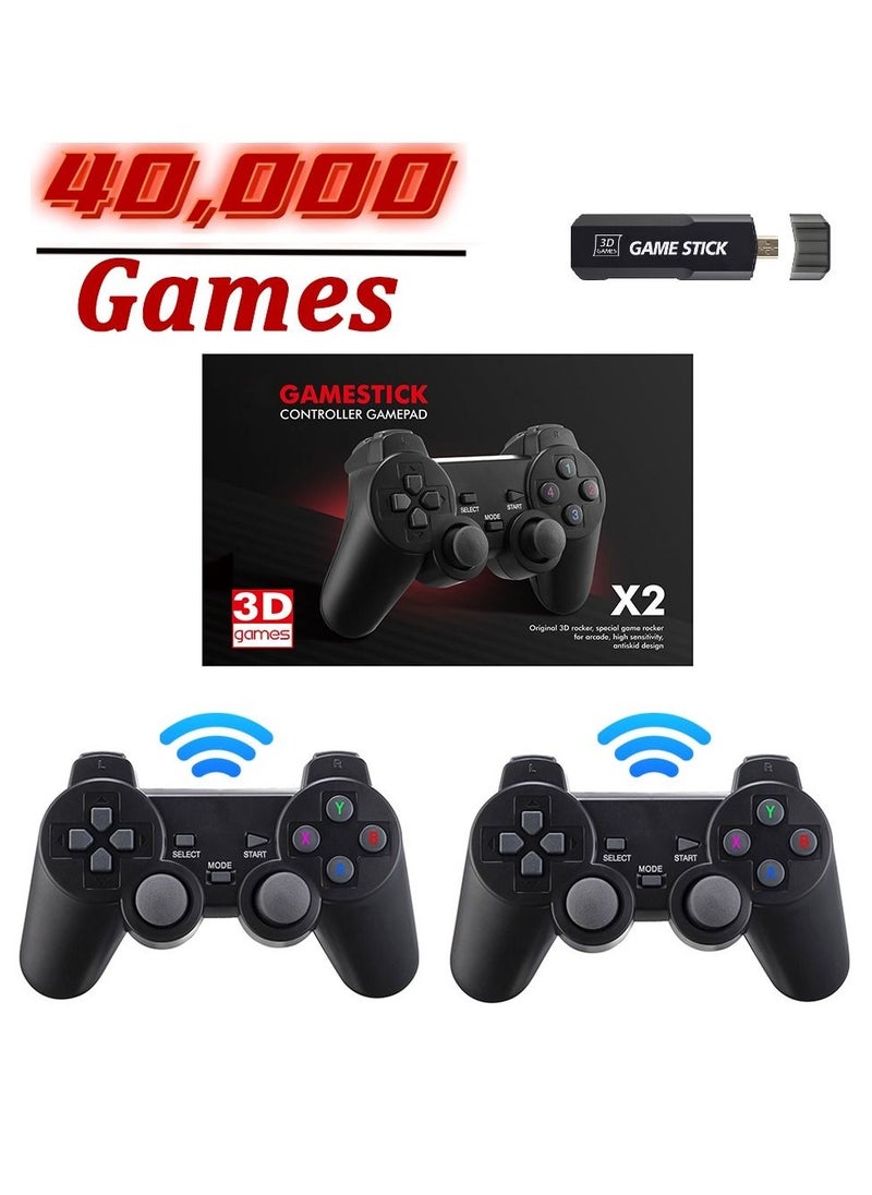Generic Portable Video Game Console, Wireless Controllers, 50 Emulators, 40000+ Games For PS1/N64/DC  - Image 1