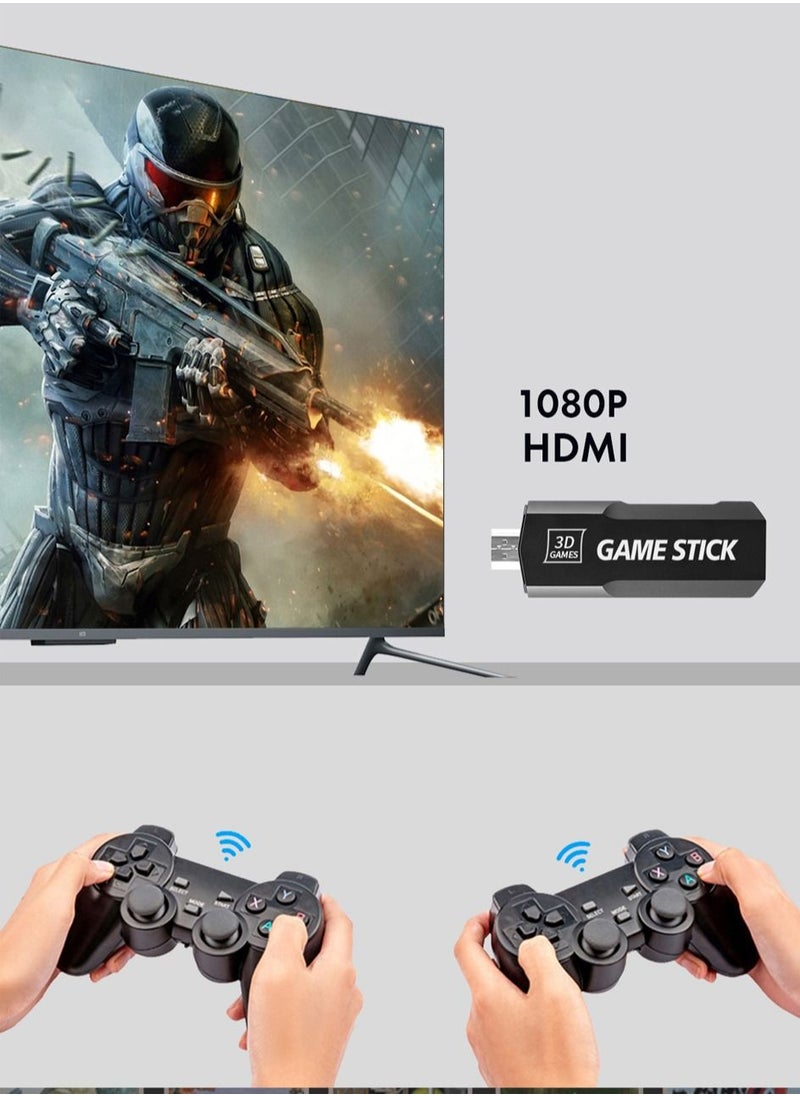 Portable Video Game Console, Wireless Controllers, 50 Emulators, 40000+ Games For PS1/N64/DC