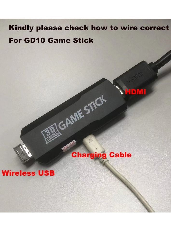 Portable Video Game Console, Wireless Controllers, 50 Emulators, 40000+ Games For PS1/N64/DC