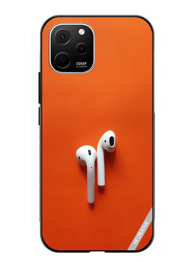 VR CREATIVE Protective Case Cover For Huawei Enjoy 50z Music Design Multicolour - Image 1