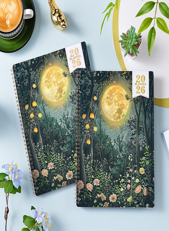 Vondafe 2026 Planner - Planner 2026, JAN 2026 - DEC 2026, 2026 Planner Weekly and Monthly, 2026 Calendar Planner, 9" x 11", Tabs, Spiral Binding, Back Pocket - Image 2