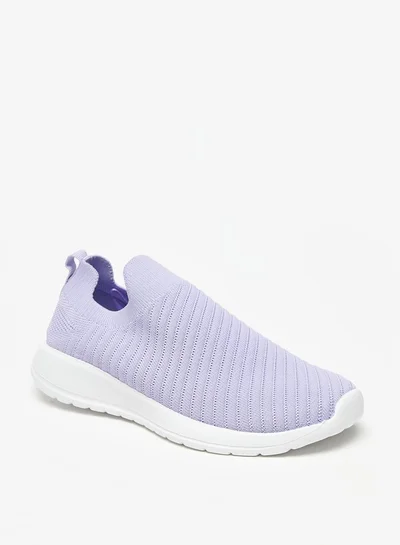 Oaklan by Shoexpress Girls Mesh Detail Slip-On Sports Shoes