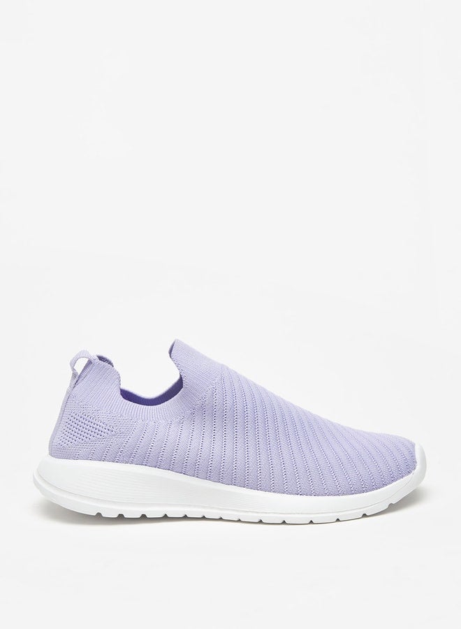 Oaklan by Shoexpress Girls Mesh Detail Slip-On Sports Shoes  - Image 3