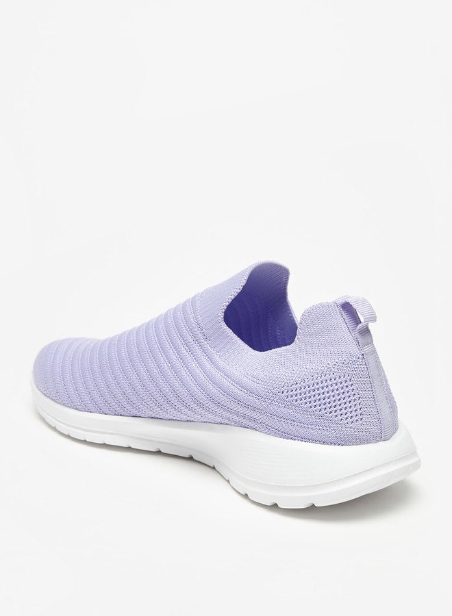 Oaklan by Shoexpress Girls Mesh Detail Slip-On Sports Shoes  - Image 2