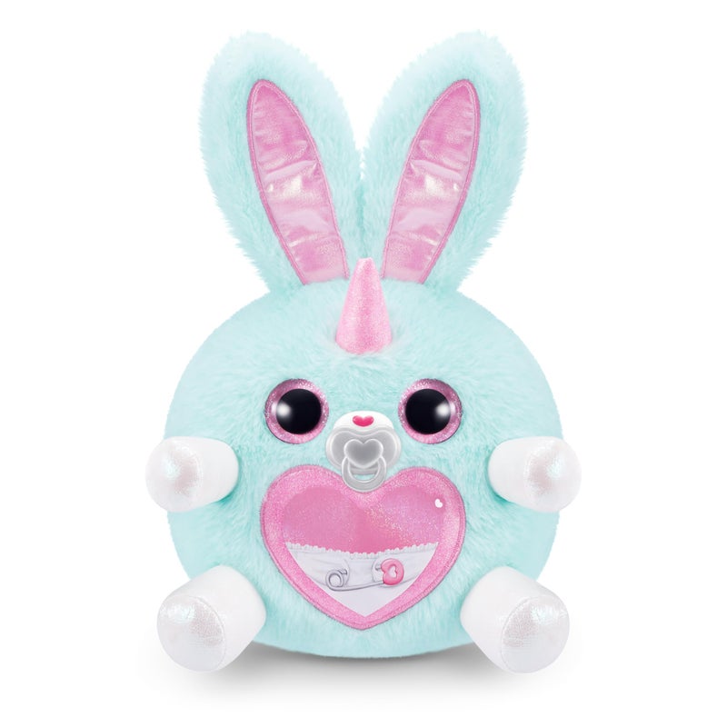 Rainbocorns Adopt-A-Corn Surprise (Bunny) by ZURU, 15+ Surprises, Collectible Plush, Baby, Surprise Eggs for Girls & Children Ages 3+ - Image 3
