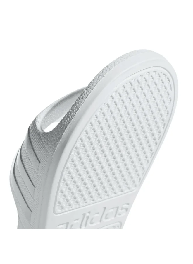 Adidas Adidas Adilette Aqua K U White Sportswear Sandals/Slippers For Kids