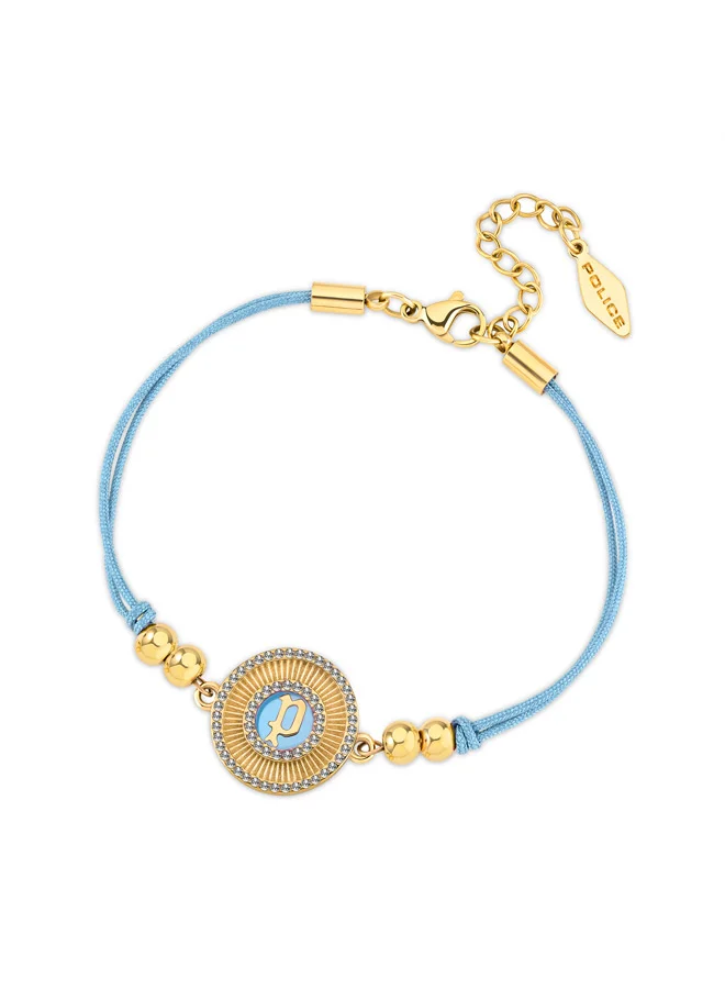POLICE Luck Gold Plated Ladies Bracelet With Crystals 170+35MMPEJLB0003604