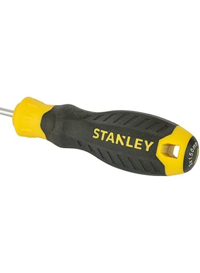 Stanley Cushion Grip Screwdriver Flat 3 X 150 Mm - Image 2
