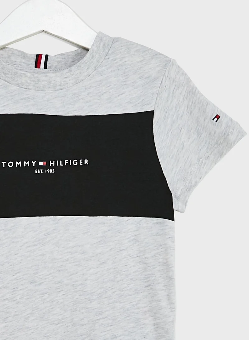 TOMMY HILFIGER Kids Colorblock  T-Shirt