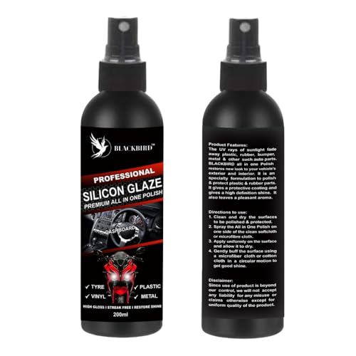 BLACKBIRD Bike Care Kit. 1Pcs - Chain Lube 220ml, Chain Cleaner 220ml, De-Rust 120ml, All in One Polish 200ml, Chain Cleaning Brush and 2 Pc Microfiber Cloth - Image 5