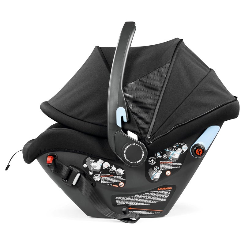 Peg Perego Primo Viaggio Urban MobilityBaseless Infant car seat with LatchTrue Black - Image 4